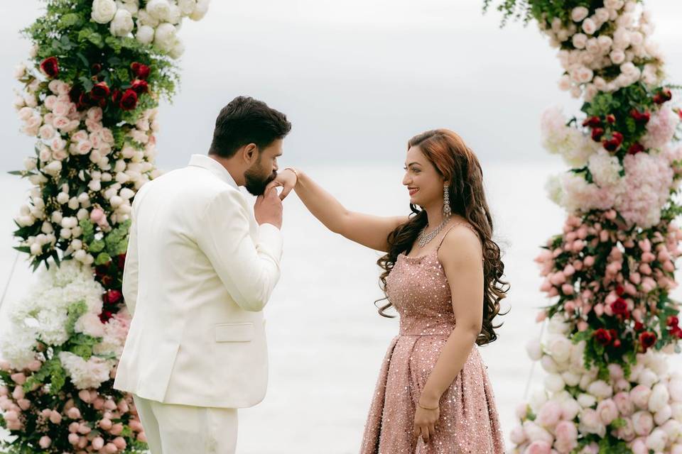 Kerala beach weddings
