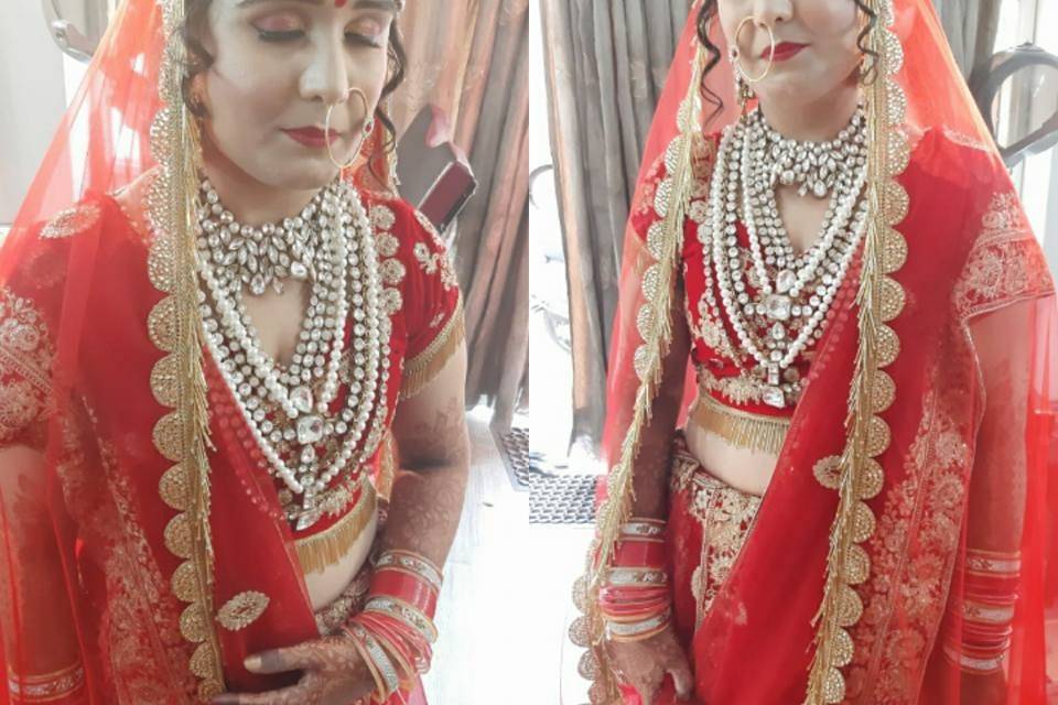 Bridal makeup