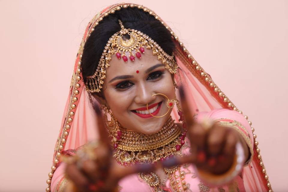 Deep Bridal Makeup, Patna