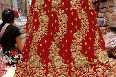 Bridal lehenga