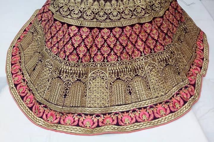 Bridal lehenga