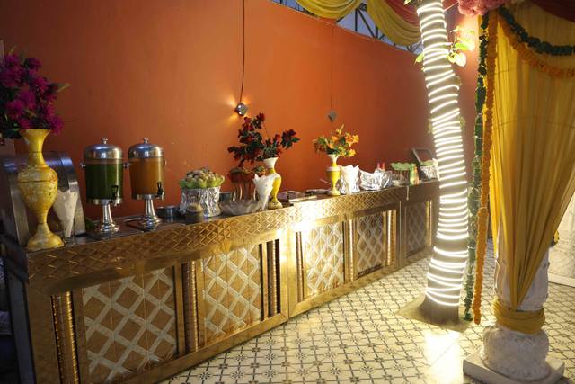 Catering setup