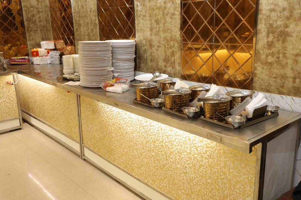 Catering setup