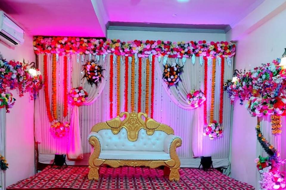 Stage for wedding