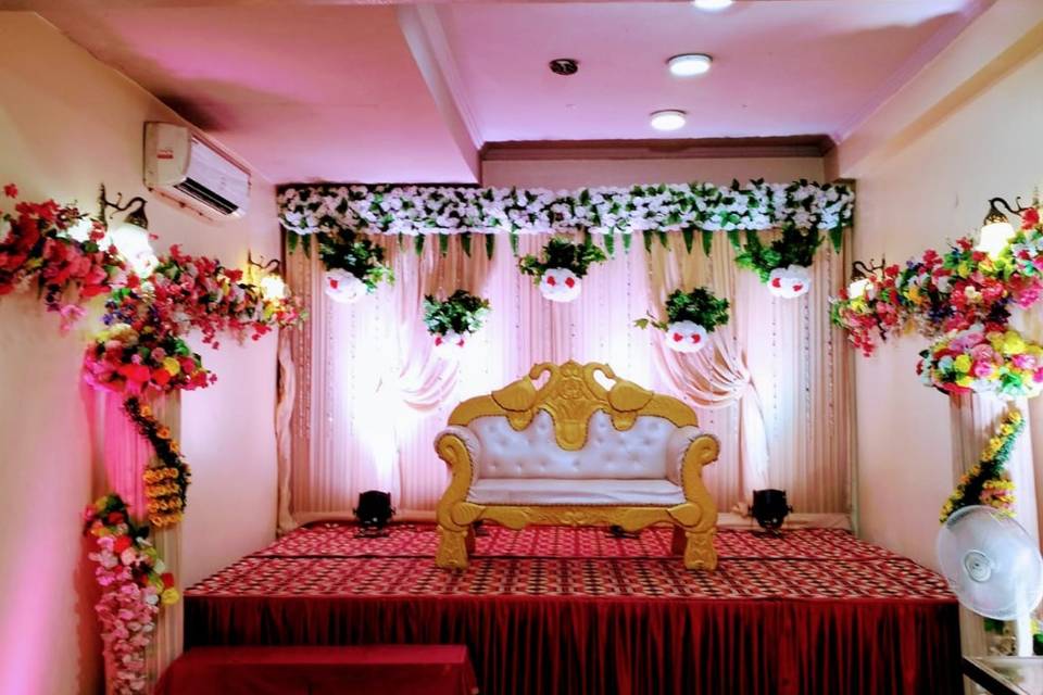 Stage for wedding