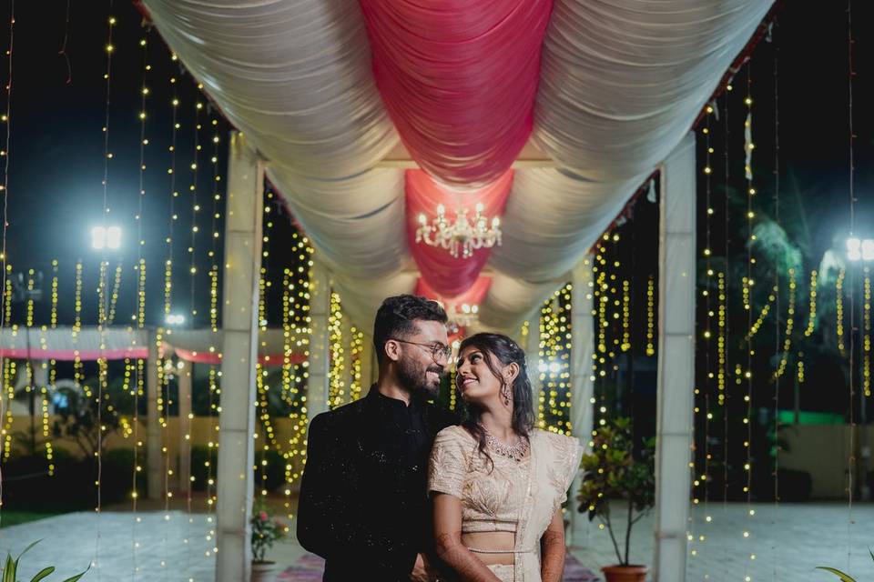 Sangeet Couple Portraits