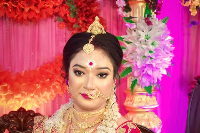 Bridal makeup