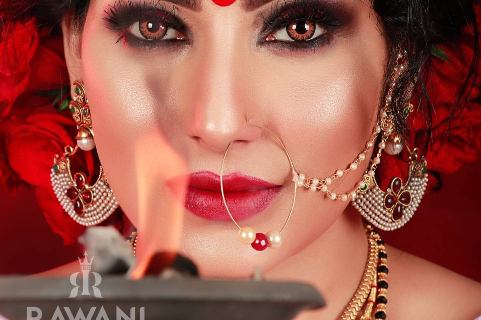 BANGALI BRIDE LOOK