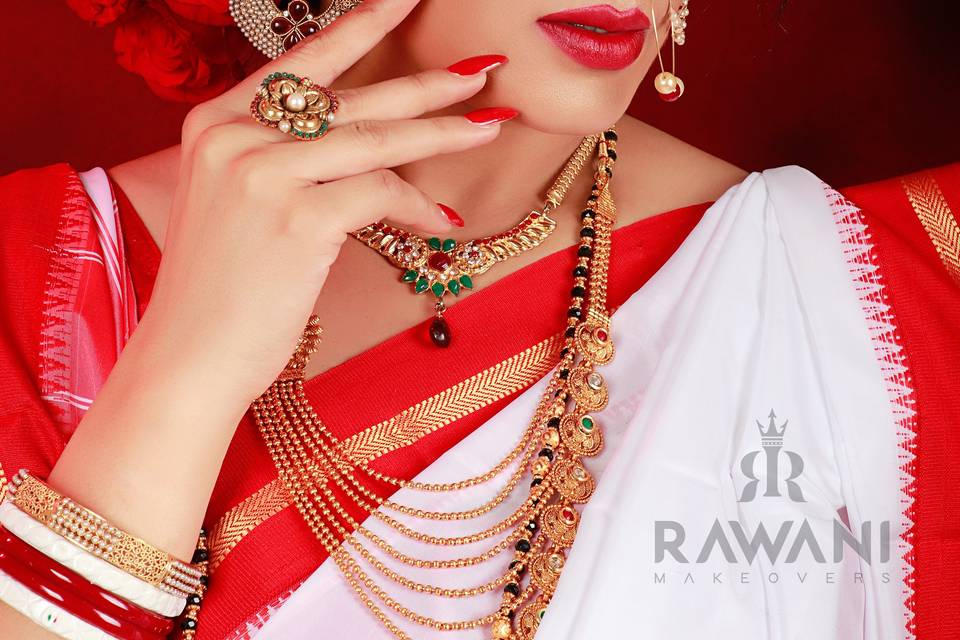 BANGALI BRIDE LOOK