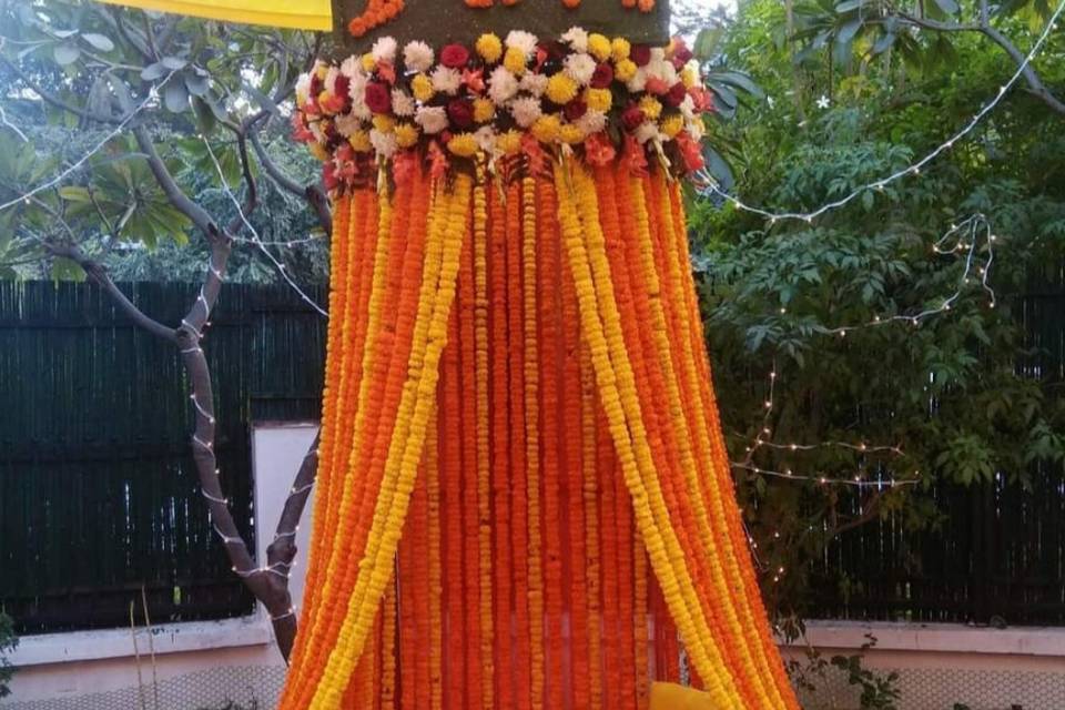 Mehendi decor