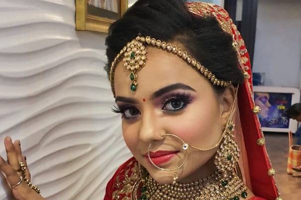 Bridal makeup