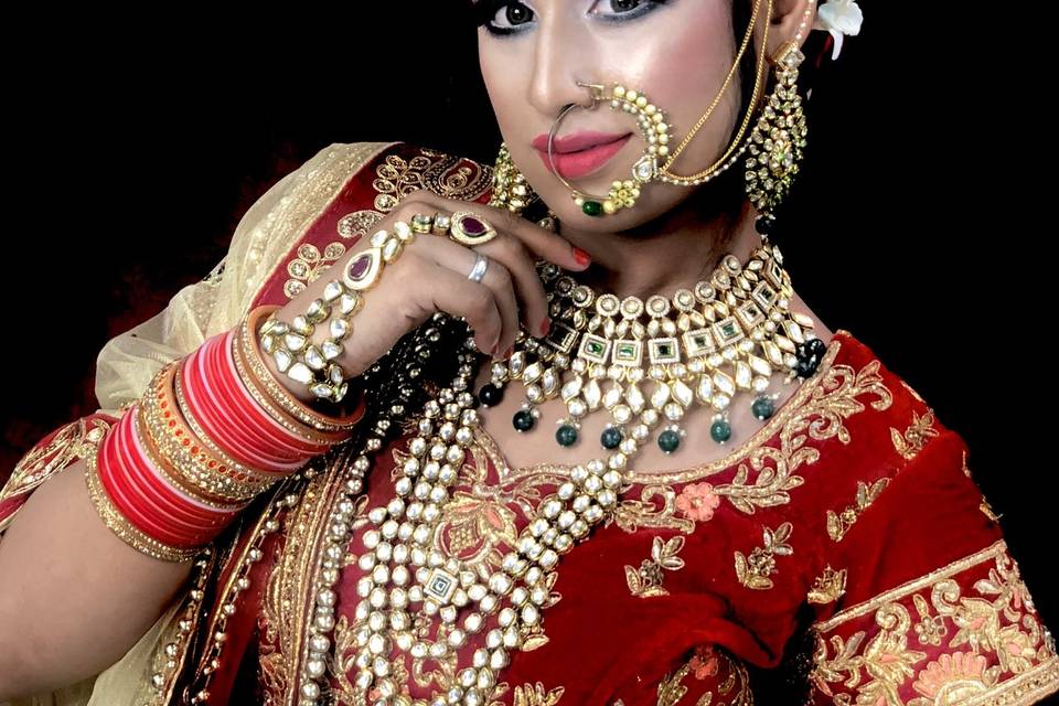 Bridal makeup