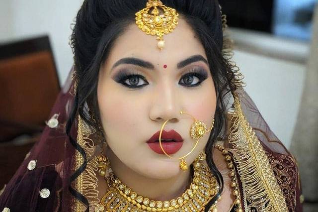 Bridal makeup