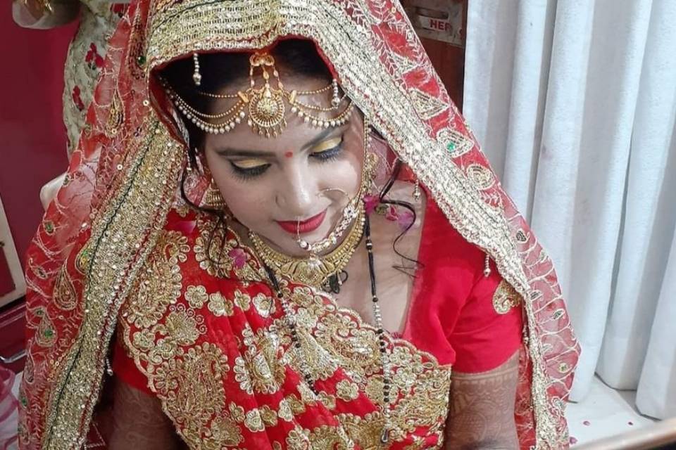 Bridal makeup