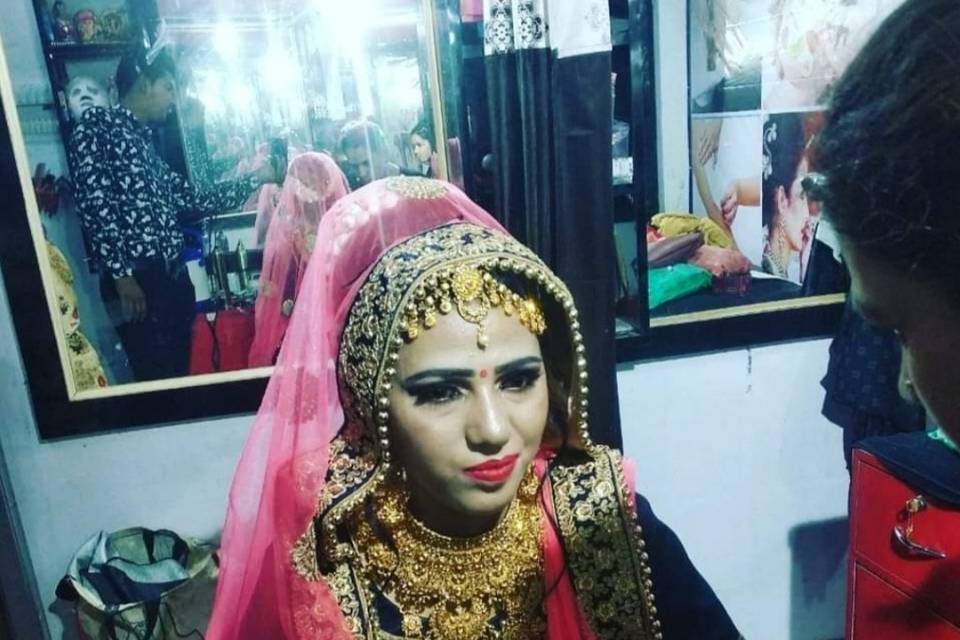 Bridal makeup