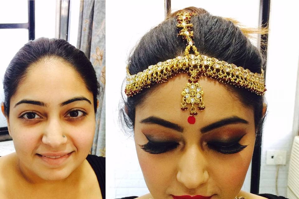 Bridal makeup