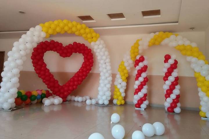 JMD Balloon And Flower Decoration