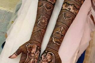 The Mehandi Art By Manoj Kumar