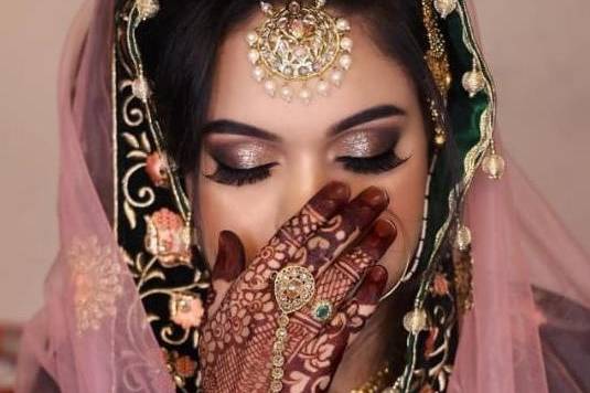 Bridal makeup