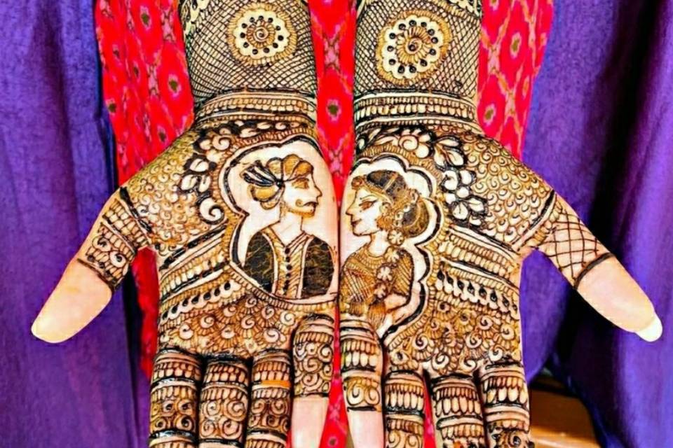 Bridal mehndi