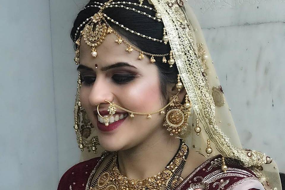 Bridal makeup