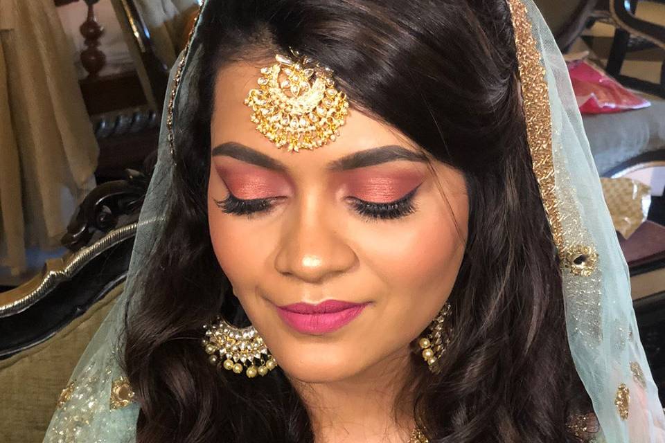 Bridal makeup