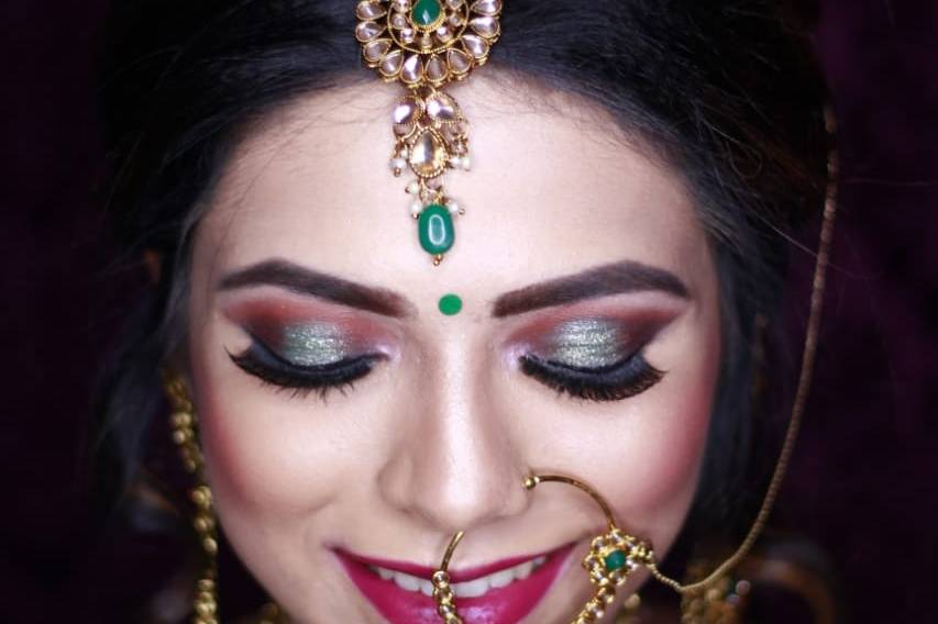 Makeup look for wedding