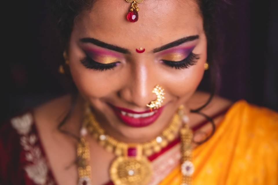 Makeup look for wedding