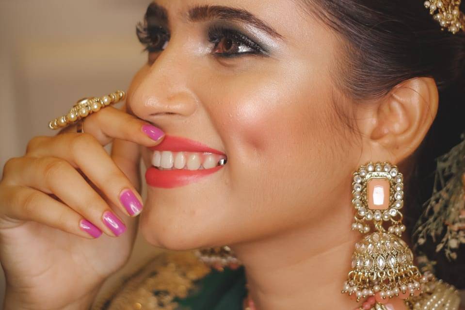 Makeup look for wedding