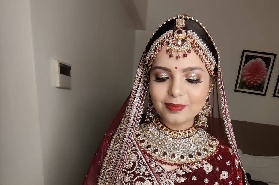 Makeup look for wedding