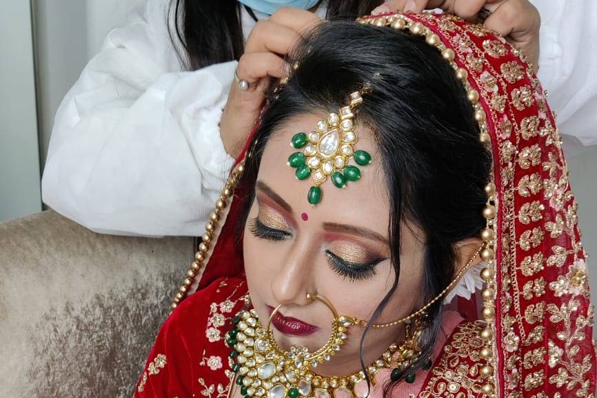 Makeup look for wedding