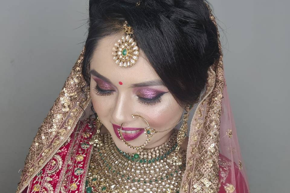 Makeup look for wedding