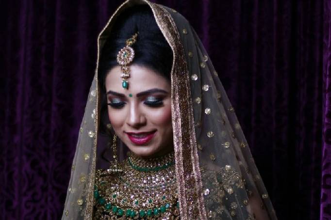 Bridal makeup