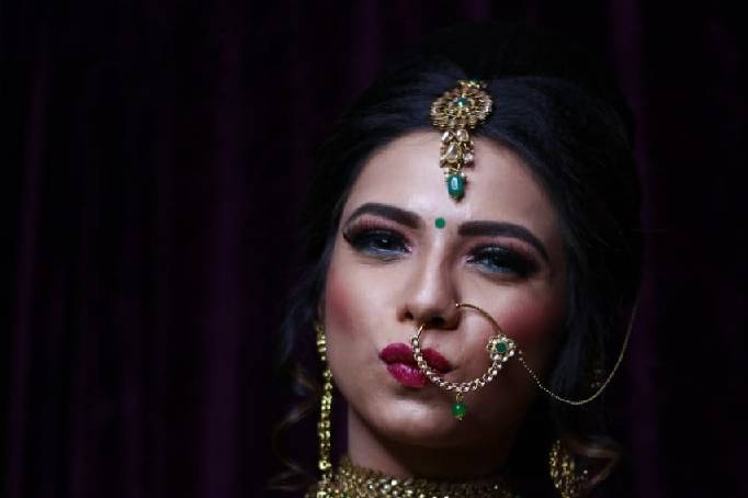 Bridal makeup