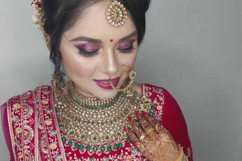 Makeup look for wedding