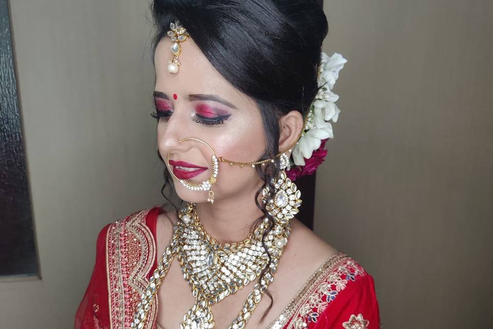 Makeup look for wedding