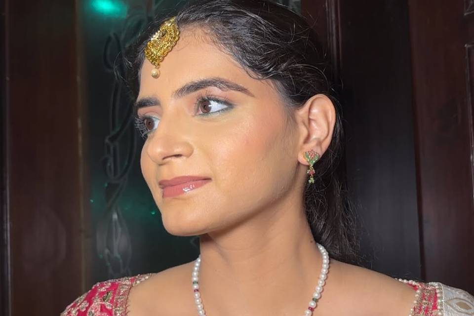 Bridal makeup