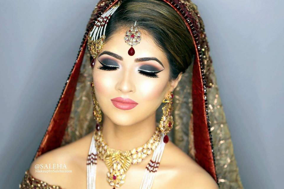 Bridal makeup