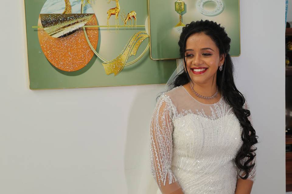 Christian bridal makeup