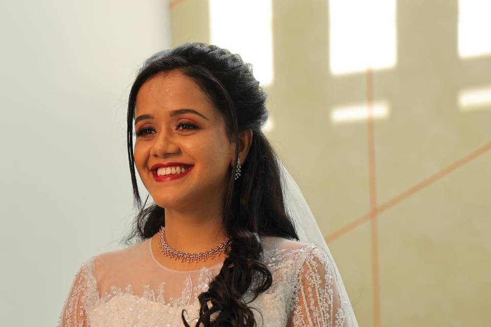 Christian bridal makeup