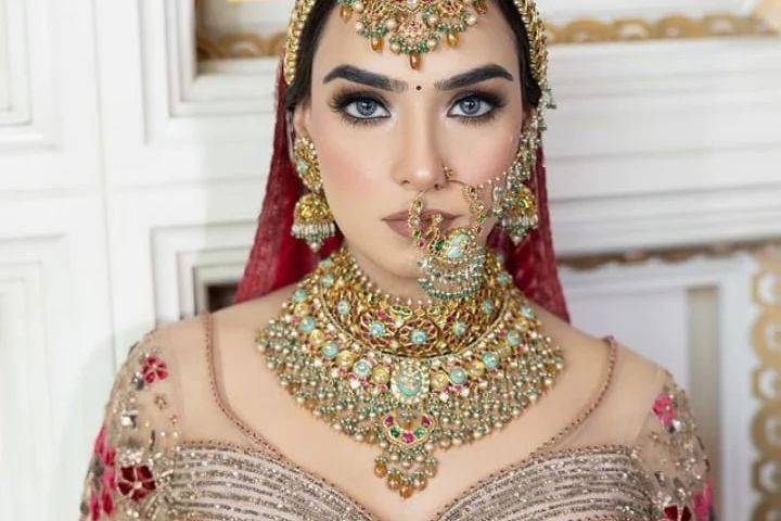 Bridal look