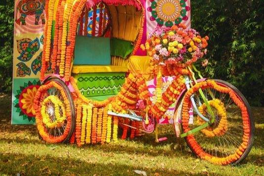 Haldi Ceremony Prop