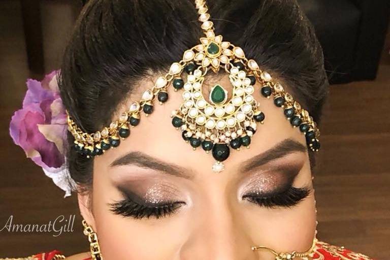 Bridal makeup