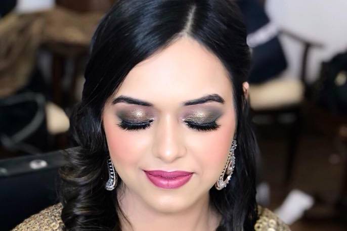 Bridal makeup