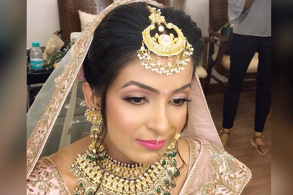 Bridal makeup