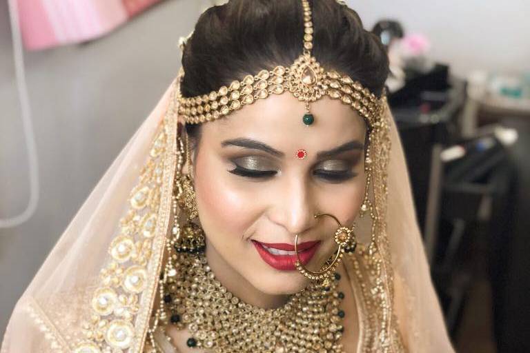 Bridal makeup