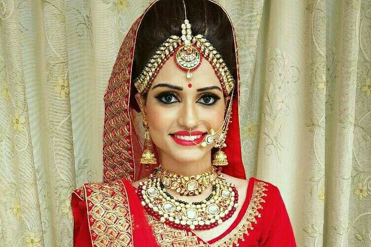 Bridal makeup