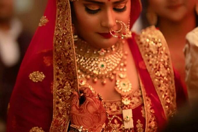 Traditional Punjabi bride