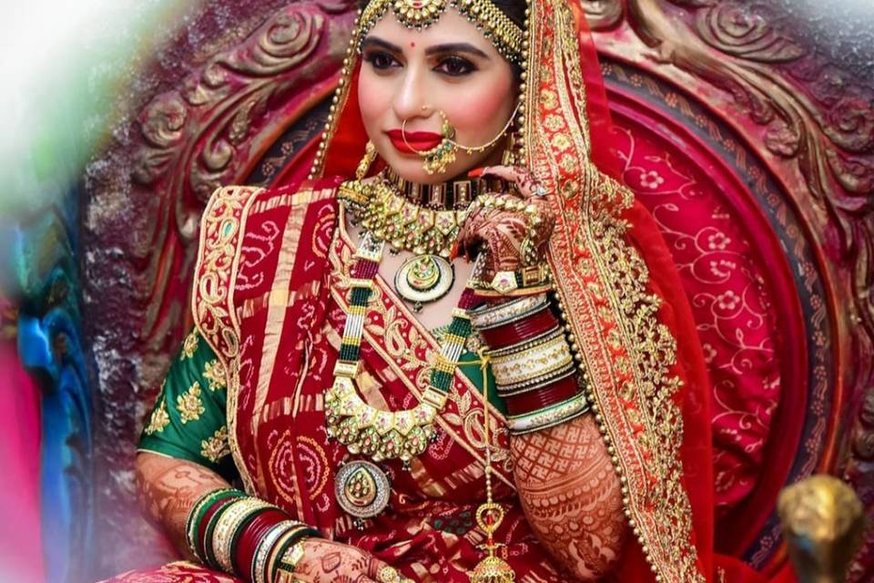 Beautiful traditional bride