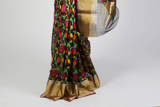 Mysore Silk Sarees from Mysore Saree Udyog | Styled